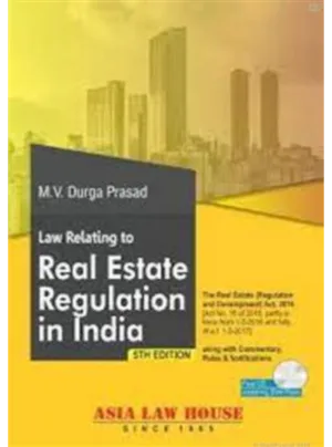 Law relating to Real Estate Regulation in India 5th Edition 2023