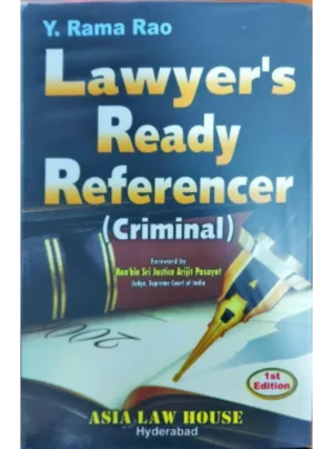 Lawyers Ready Referencer (Criminal) 1st Edition 2013