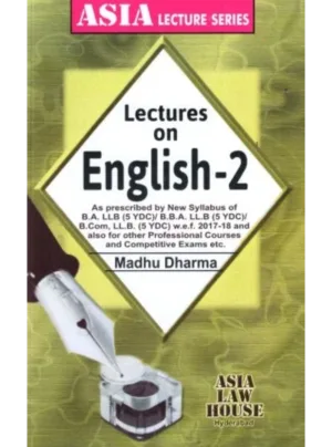 Lectures on English-2 1st Edition 2023