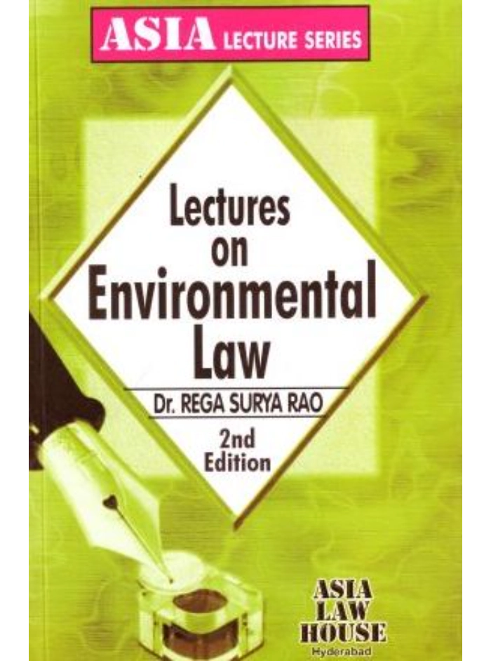 Lectures on Environmental Law 2nd Edition 2025