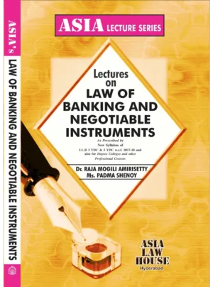 Lectures on Law of Banking and Negotiable Instruments 1st Edition 2024
