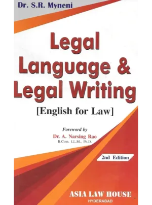 Legal Language and Legal Writing 3rd Edition 2025