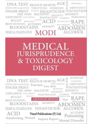 MODI Medical Jurisprudence & Toxicology Digest Edition 2025