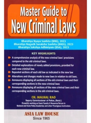 Master Guide to New Criminal Laws 1st Edition 2024