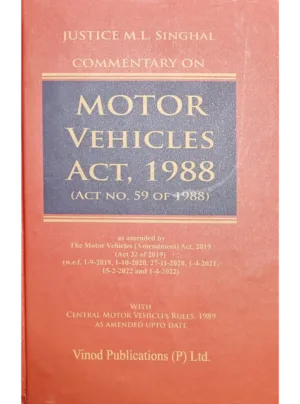 Motor Vehicles Act, 1988 Edition 2026