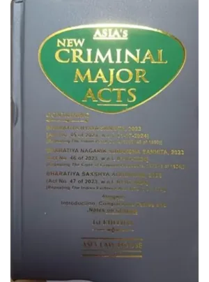 New Criminal Major Acts Comparative Tables 1st Edition 2024