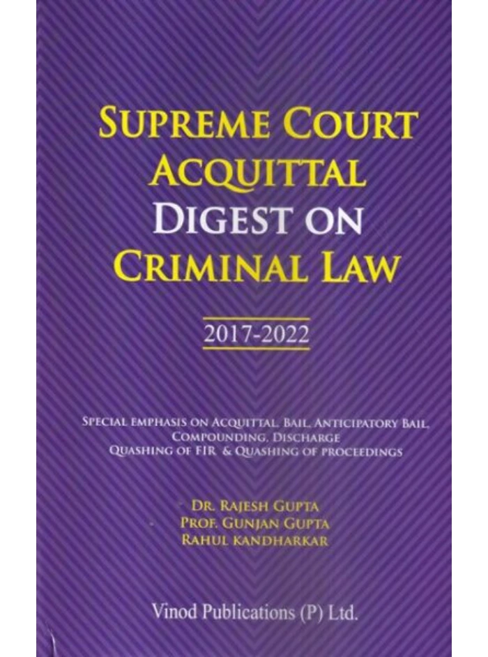 Supreme Court Acquittal Digest on Criminal Law 2023