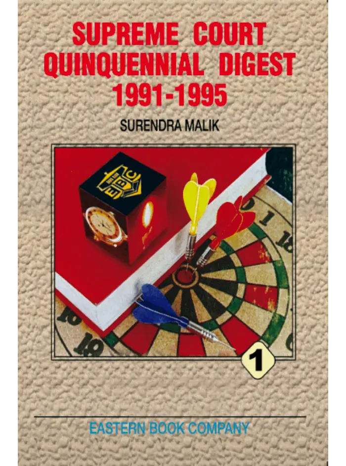 Supreme Court Quinquennial Digest, 1991-1995 (in 5 Volumes)