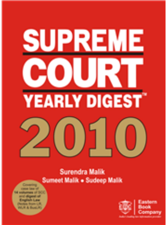 Supreme Court Yearly Digest 2010
