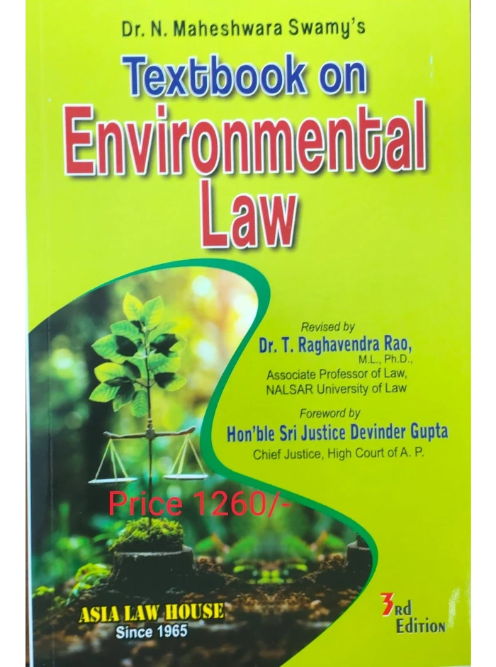 Text Book on Environmental Law 3rd Edition 2025