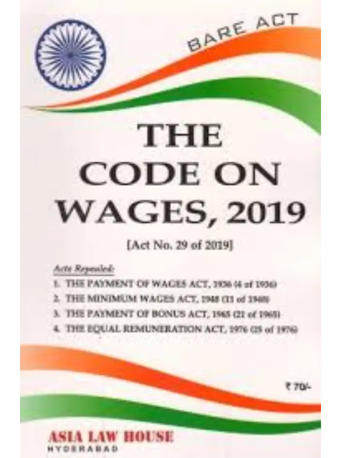 The Code on Wages, 2019 (Bare Act) 2nd Edition 2026