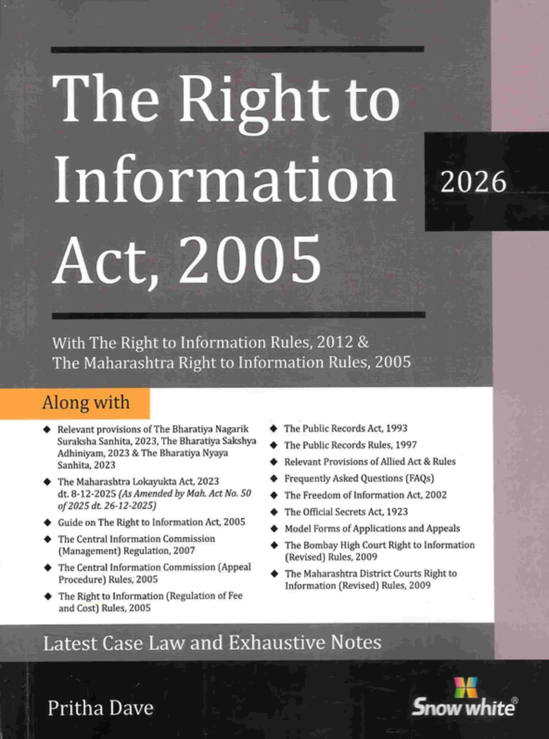 The Right To InformationAct2005