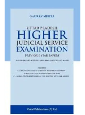 Uttar Pradesh Higher Judicial Service Examination Previous Year Papers Edition 2023
