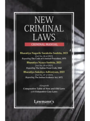 New Criminal Laws Criminal Manual