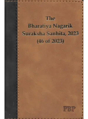 The Bharatiya Nagarik Suraksha Sanhita, 2023 (Pocket Edition)