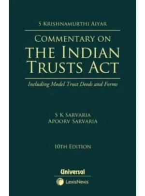 Commentary on The Indian Trusts Act (10th Edition)