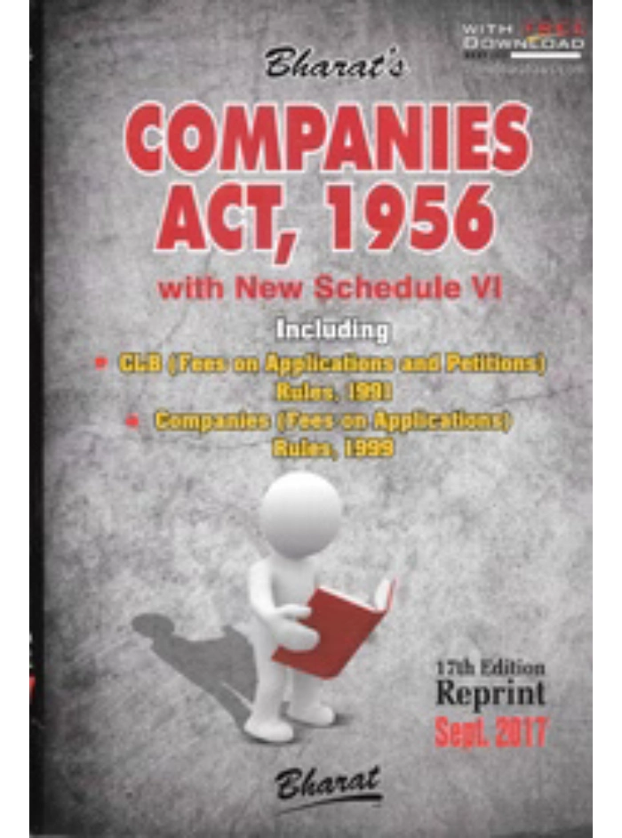 Companies Act, 1956 with New Schedule VI