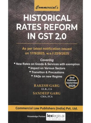 Historical Rates Reform in GST 2.0 2nd Edition 2025
