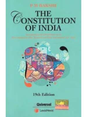 The Constitution Of India 19th Edition