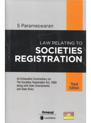 Law Relating to Societies Registration (Third Edition)